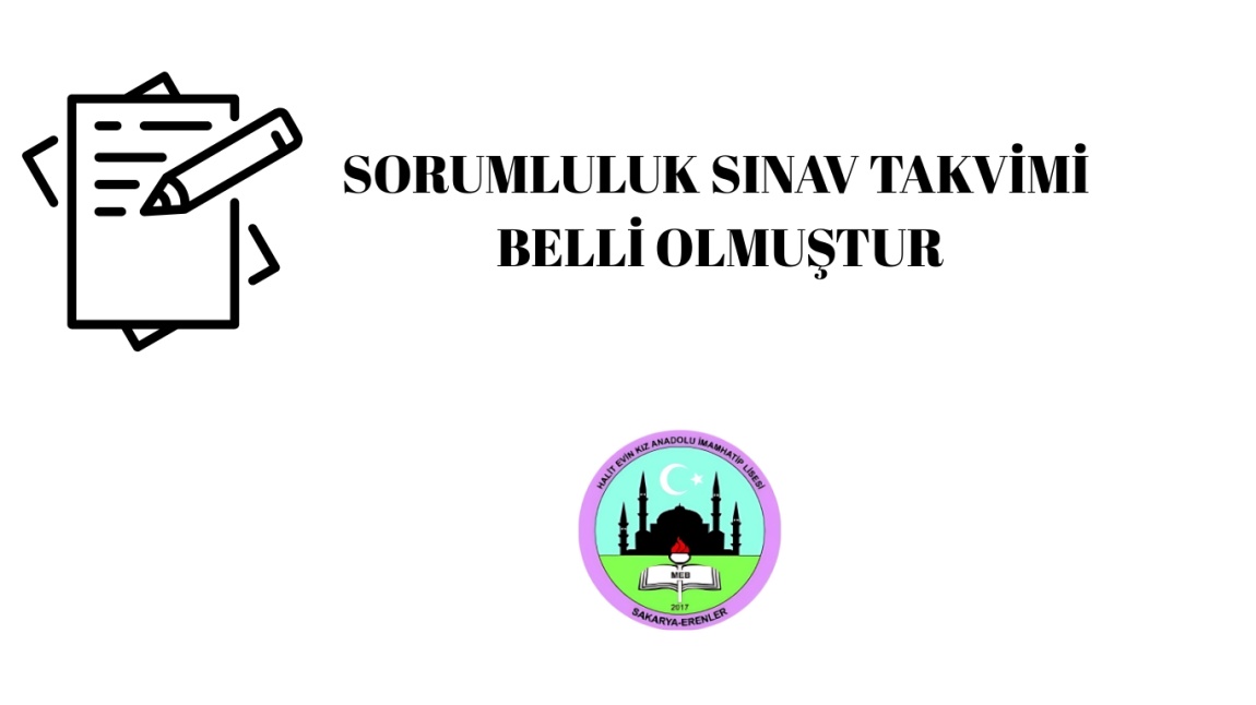 SORUMLULUK SINAV TAKVİMİ BELLİ OLMUŞTUR