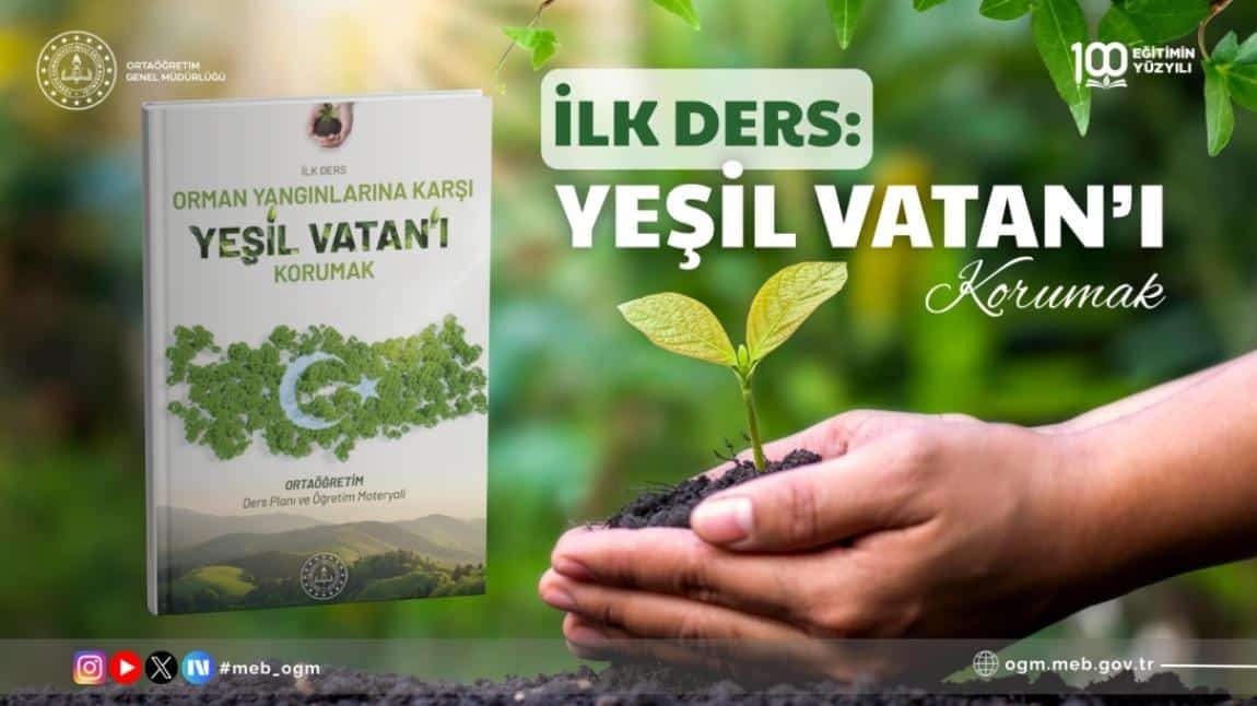 İLK DERS YEŞİL VATAN